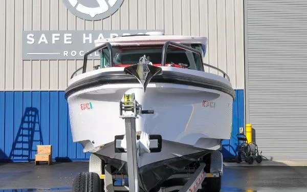 Slide: The Image of Axopar 37 Cross Cabin 2020 - 2