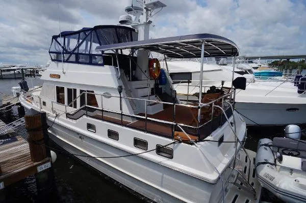 Slide: The Image of Symbol 42' Sun Deck Trawler 2002 - 0