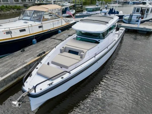 Slide: The Image of Axopar 37 Cross Cabin XC 2024 - 2