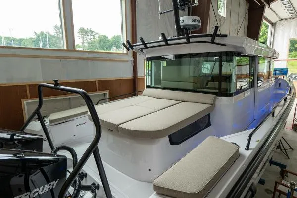 Slide: The Image of Axopar 37 Cross Cabin XC 2024 - 4