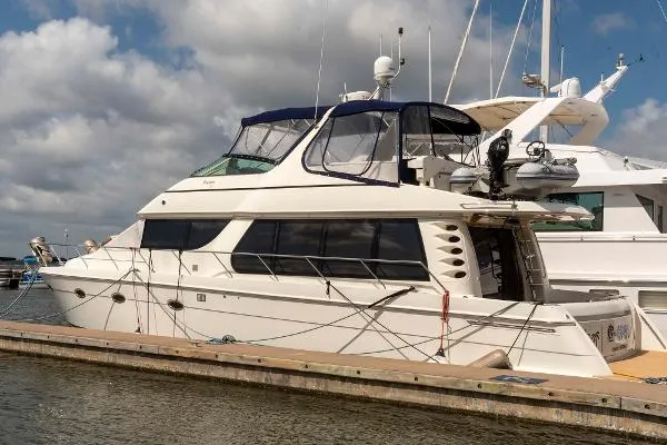 Slide: The Image of Carver Yachts 570 Voyager Pilothouse 2002 - 0