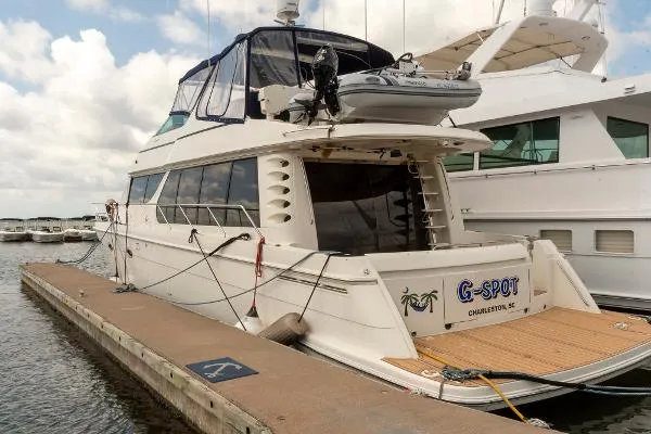 Slide: The Image of Carver Yachts 570 Voyager Pilothouse 2002 - 1