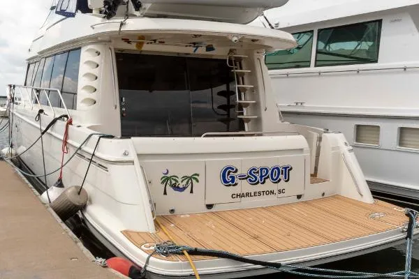 Slide: The Image of Carver Yachts 570 Voyager Pilothouse 2002 - 2
