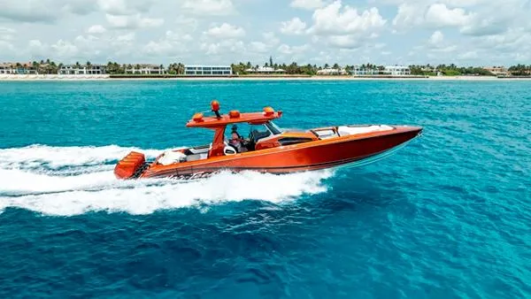 Slide: The Image of Nor-Tech 450 Sport Center Console 2021 - 2
