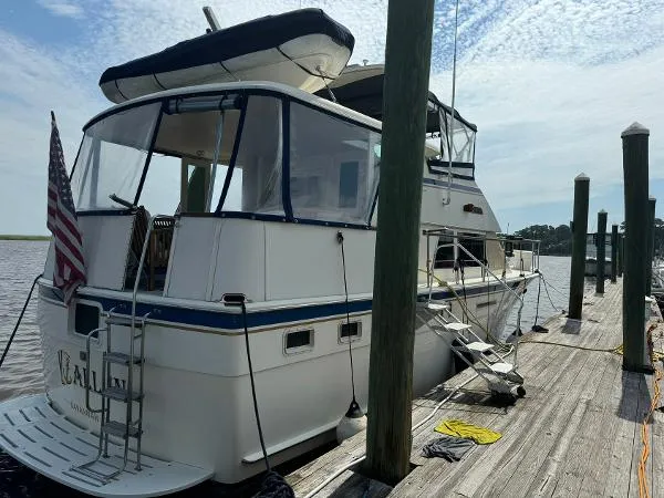 Slide: The Image of Hatteras 43 Motor Yacht 1986 - 5