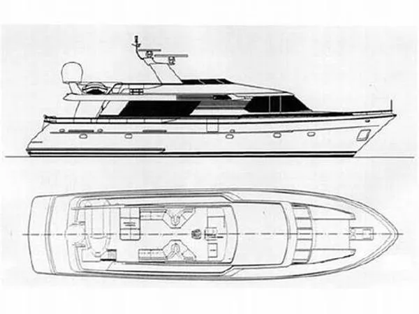 Slide: The Image of Hakvoort 70 Motoryacht Pilothouse 1991 - 3