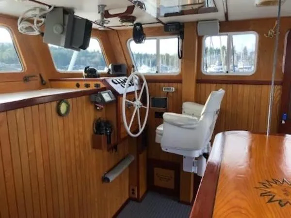 Slide: The Image of Webbers Cove 1966/2004 Custom Trawler 1966 - 8