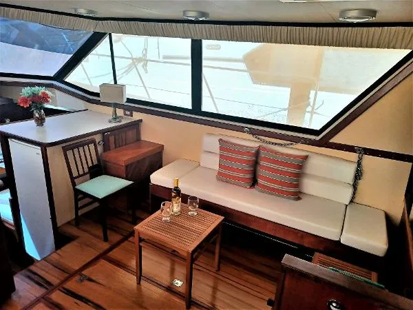 Slide: The Image of Carver Yachts 430 Cockpit Motor Yacht 1991 - 11