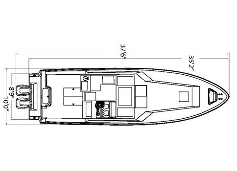 Slide: The Image of Contender 35 Side Console 2005 - 3