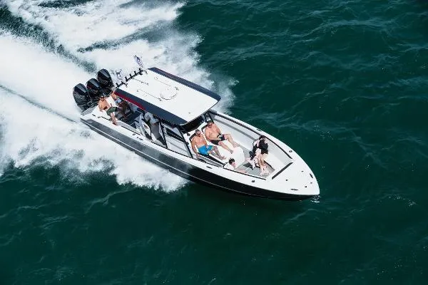 Slide: The Image of Nor-Tech 390 Sport Center Console 2020 - 0