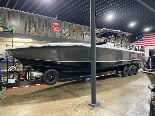 Slide: The Image of Nor-Tech 390 Sport Center Console 2020 - 9