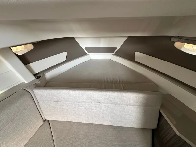 Slide: The Image of V-Berth and cabin seating with windows for natural light - 37