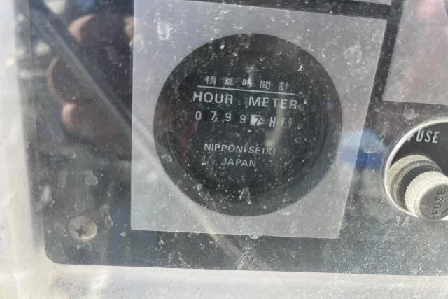 Slide: The Image of Hour meter reading 7997 hours on 1995 Hunter Legend 40.5, Nippon Seiki, Japan. - 24