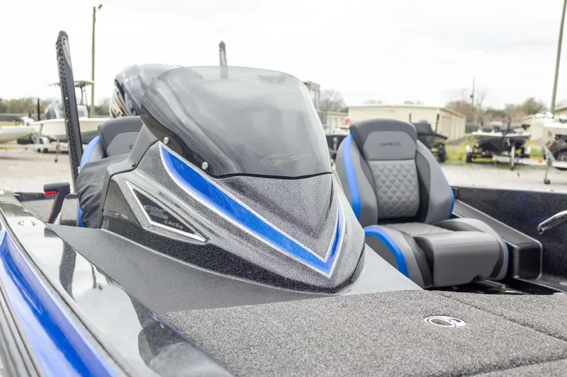 Slide: The Image of 2023 Caymas CX 21 PRO boat with sleek design and comfortable seating. - 22