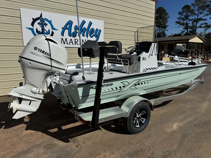 Slide: The Image of 2026 Xpress H20B Bay boat at Ashley Marine. - 7