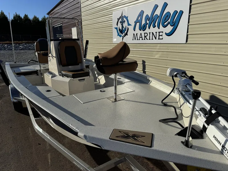 Slide: The Image of 2026 Xpress H20B Bay boat at Ashley Marine. - 3