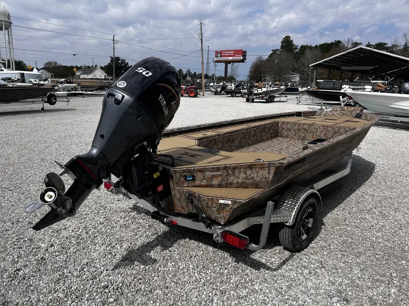 Slide: The Image of 2026 Xpress Hyper-Lift Duck Boat X18DB with Yamaha motor on trailer. - 9