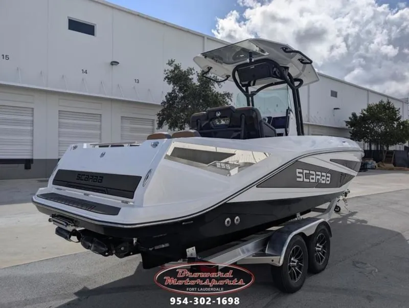 Slide: The Image of Scarab 255 Open LX 2026 - 2