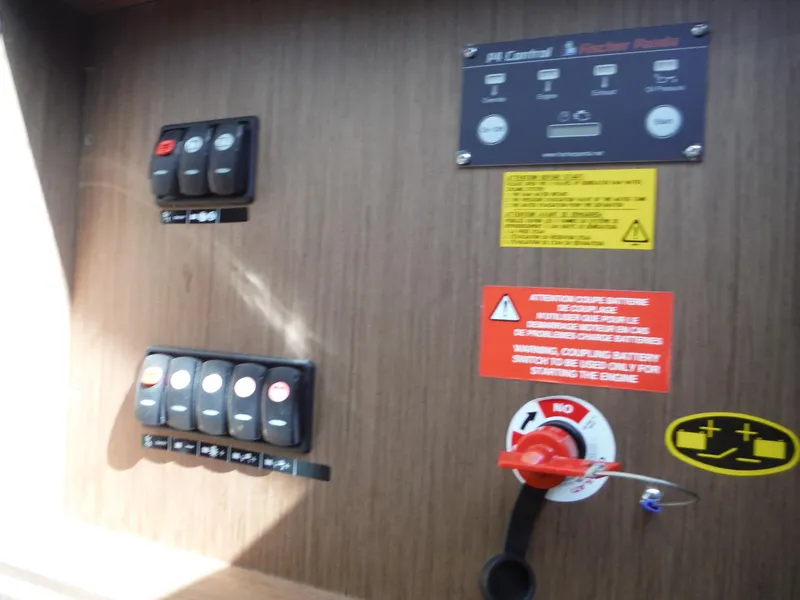 Slide: The Image of Control panel of 2023 Jeanneau Leader 10.5 WA Series 2 boat. - 38