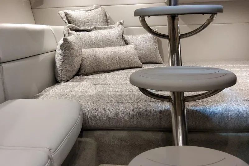 Slide: The Image of Luxurious interior of 2022 Formula 350 Crossover Bowrider with plush seating and modern design. - 66