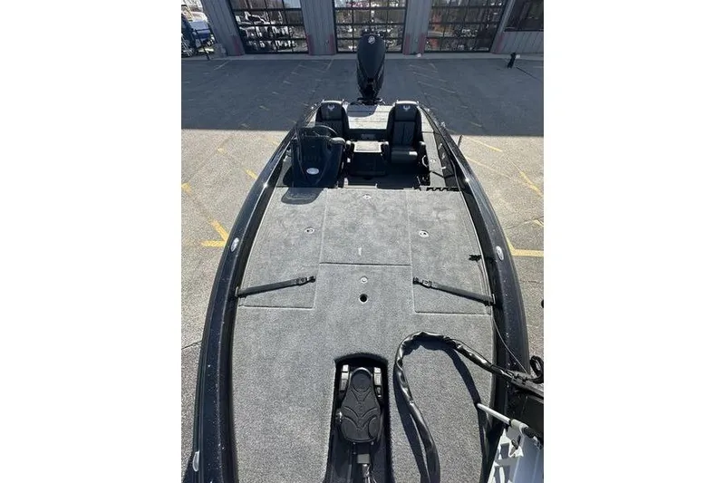 Slide: The Image of 2026 Phoenix 819 ZXL boat interior with spacious deck and seating. - 8