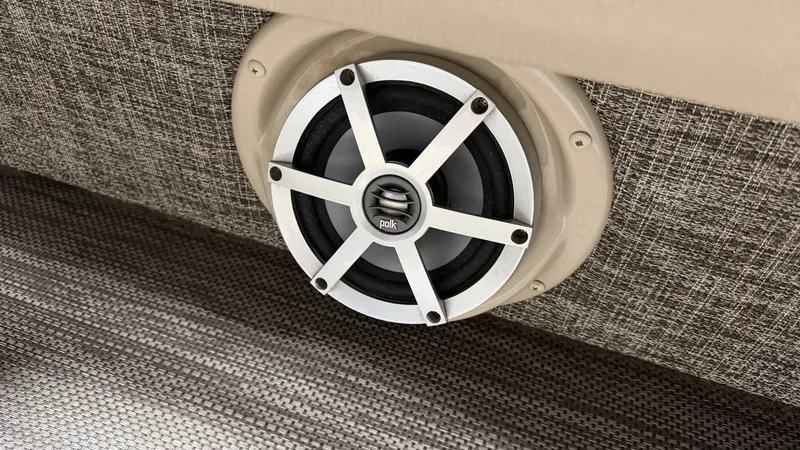 Slide: The Image of Polk speaker in Premier 270 S-Series 2017 boat. - 19