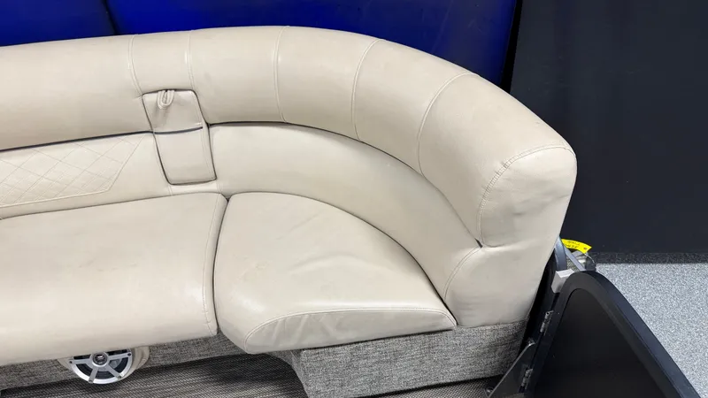 Slide: The Image of Premier 270 S-Series 2017, cream-colored boat seating upholstery. - 21