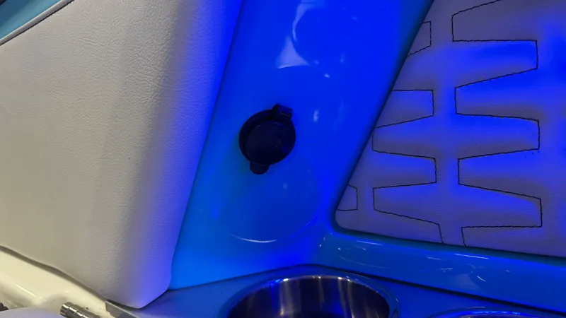 Slide: The Image of Interior lighting of 2019 MasterCraft X24 boat. - 41