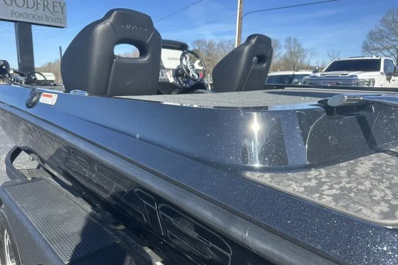 Slide: The Image of 2026 Nitro Z19 XL Pro boat with sleek design and modern features. - 5