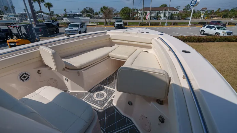 Slide: The Image of Interior view of 2022 Grady-White Canyon 306 boat. - 7