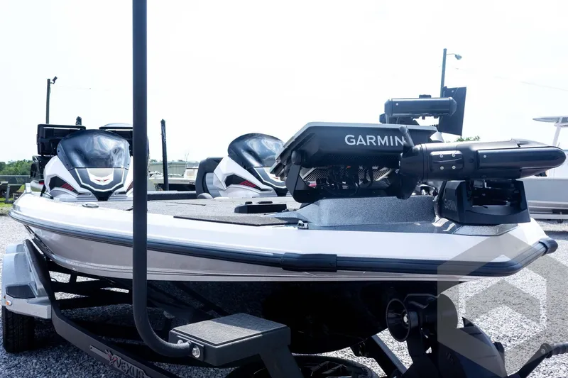 Slide: The Image of 2026 Vexus VXs20 boat with Garmin equipment on a trailer. - 70