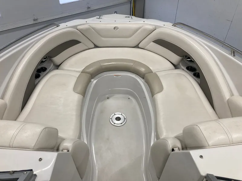 Slide: The Image of Interior view of 2009 Crownline 240LS Bowrider boat. - 27