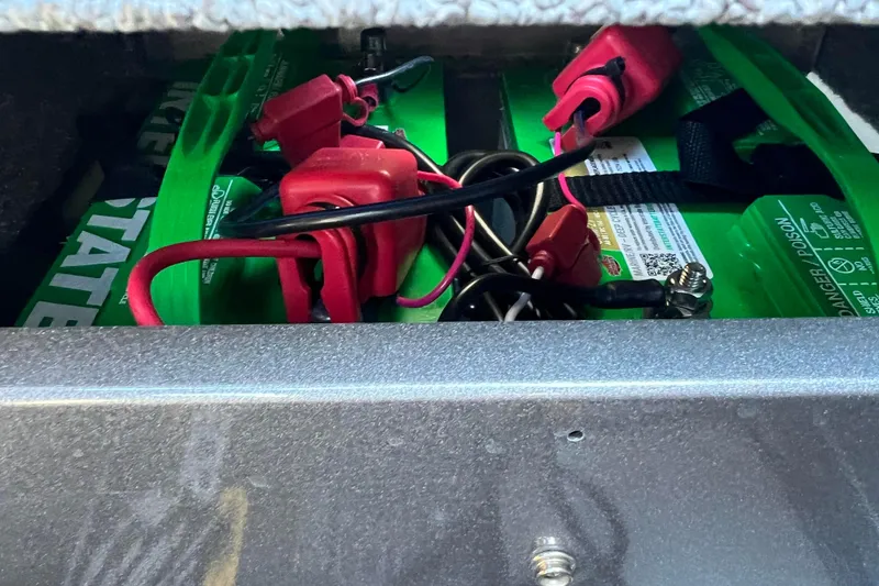 Slide: The Image of Minn Kota Precision MK 2 DC charger in a 2016 Lund 1675 Impact Sport boat. - 38