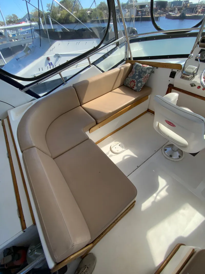 Slide: The Image of Interior of a 1987 President 41 Double Cabin yacht. - 22