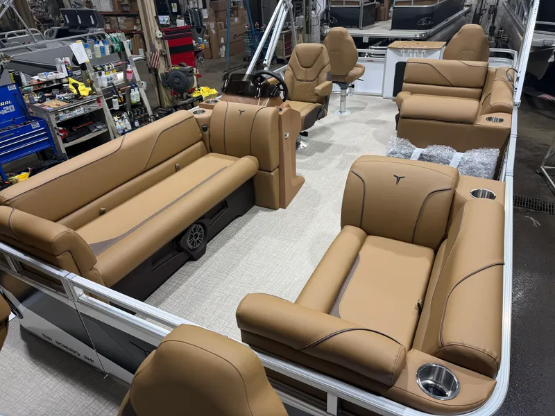 Slide: The Image of Tahoe Sport Fish & Cruise 23E80 Pontoon $33995 2026 - 30