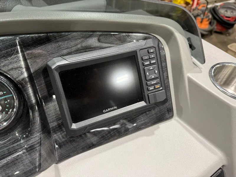 Slide: The Image of Tahoe LTZ CRB 2385 Cruise Rear Bench Pontoon 2026 - 14