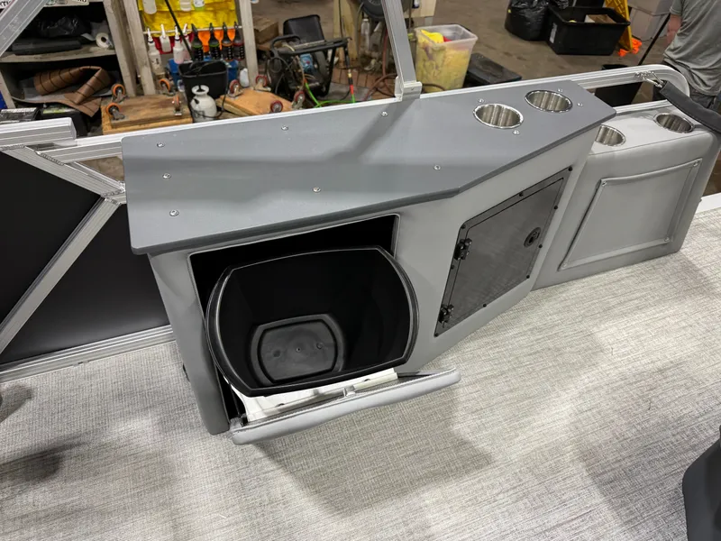 Slide: The Image of Tahoe LTZ CRB 2385 Cruise Rear Bench Pontoon 2026 - 17