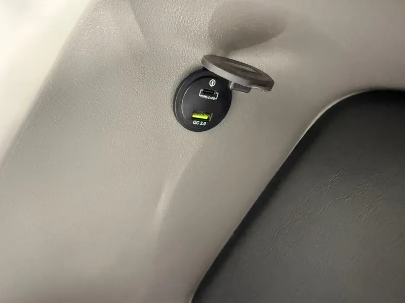 Slide: The Image of Tahoe LTZ CRB 2385 Cruise Rear Bench Pontoon 2026 - 28