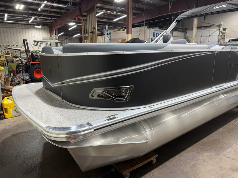 Slide: The Image of Tahoe LTZ CRB 2385 Cruise Rear Bench Pontoon 2026 - 38