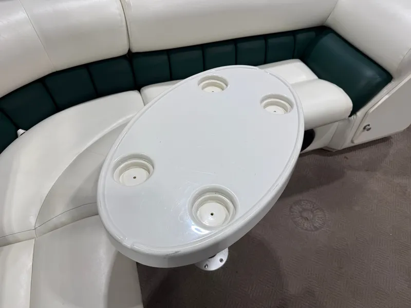 Slide: The Image of Manitou Legacy 240 & 2017 Mercury 4Stroke EFI $12,995 2001 - 21