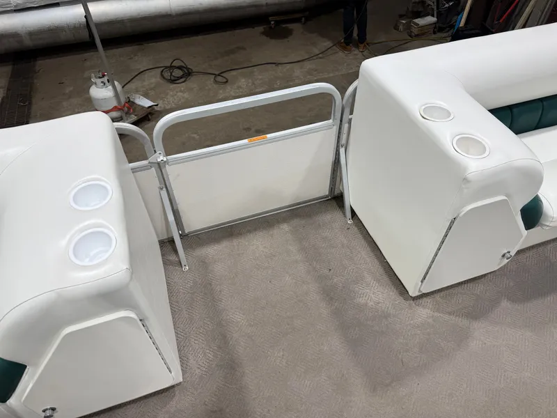 Slide: The Image of Manitou Legacy 240 & 2017 Mercury 4Stroke EFI $12,995 2001 - 27