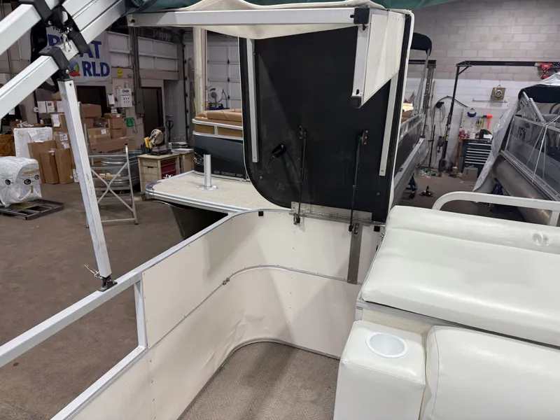 Slide: The Image of Manitou Legacy 240 & 2017 Mercury 4Stroke EFI $12,995 2001 - 33