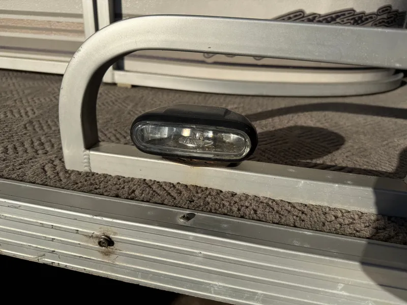 Slide: The Image of Manitou Legacy 240 & 2017 Mercury 4Stroke EFI $12,995 2001 - 36