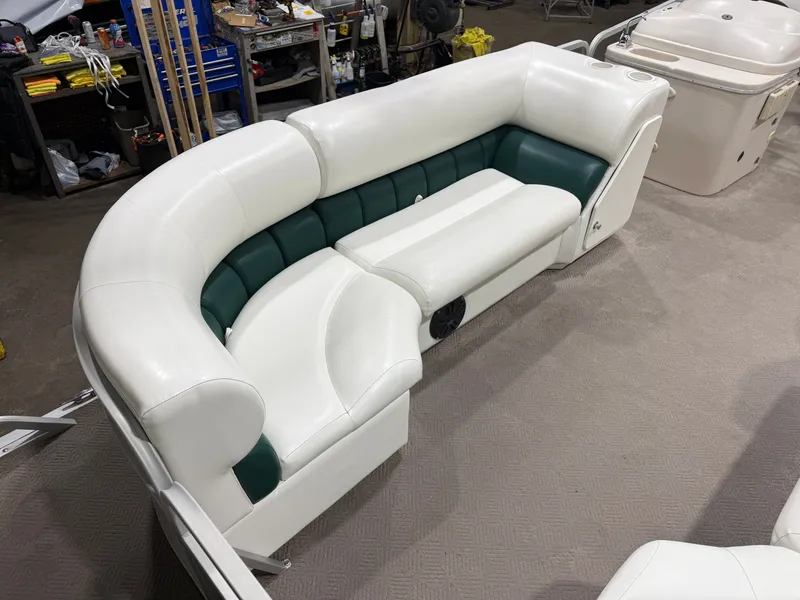 Slide: The Image of Manitou Legacy 240 & 2017 Mercury 4Stroke EFI $12,995 2001 - 8