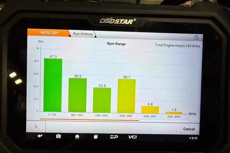 Slide: The Image of Pyle stereo system on 2017 Sun Tracker Party Barge 24 DLX boat dashboard. - 6