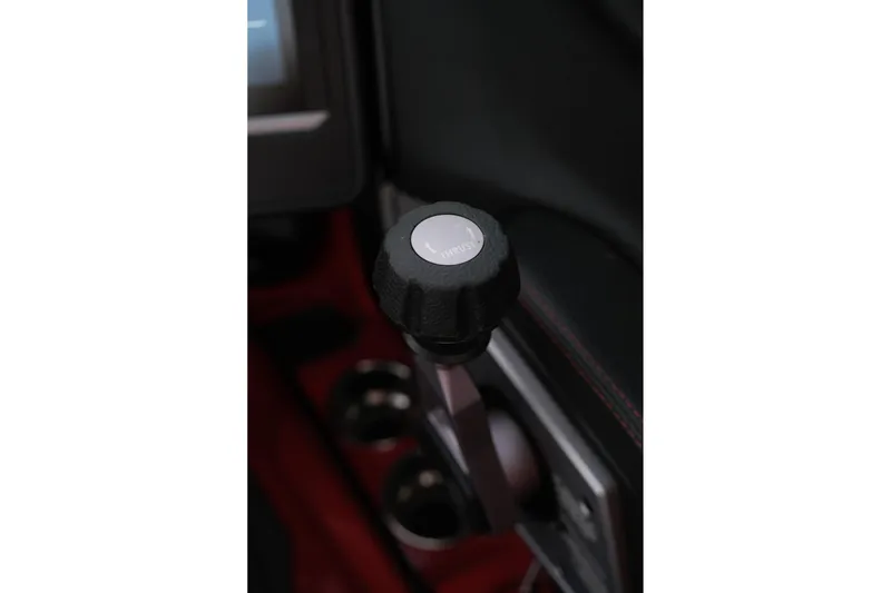 Slide: The Image of 2025 Supra SE interior gear shift knob with modern design. - 20