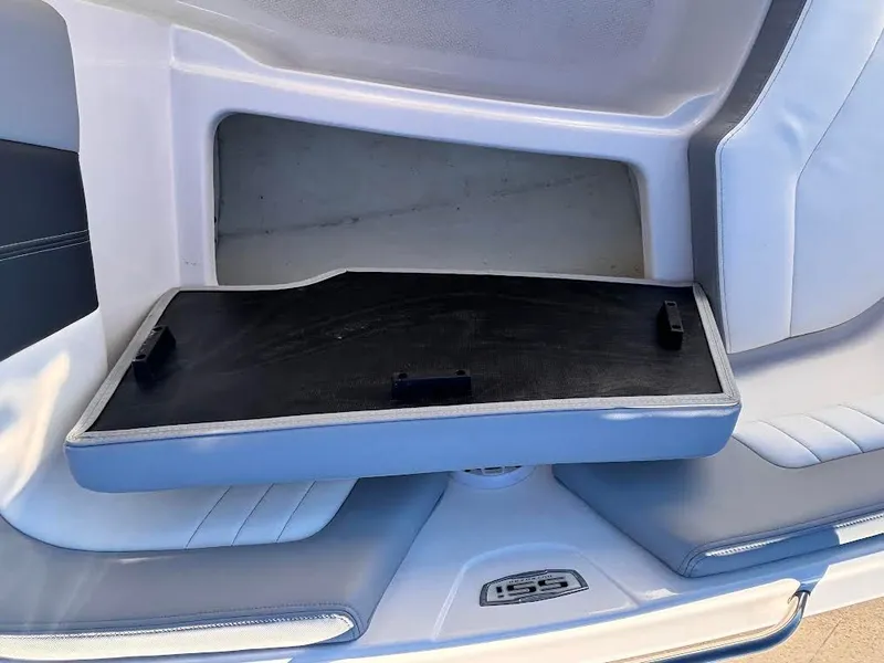 Slide: The Image of Storage compartment in Chaparral 23 SSi OB boat, 2022 model. - 12