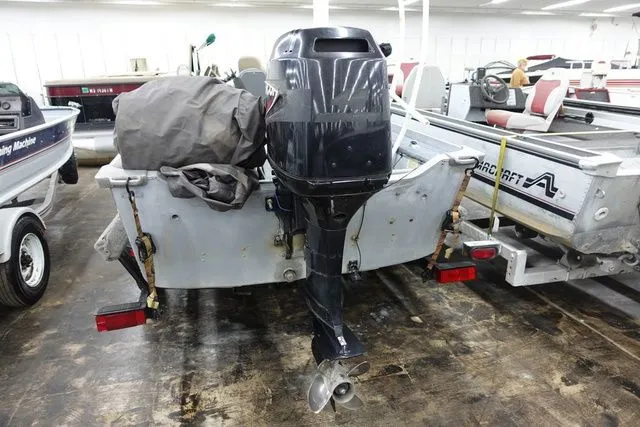 Slide: The Image of Smoker Craft 16 TILLER 1988 - 5