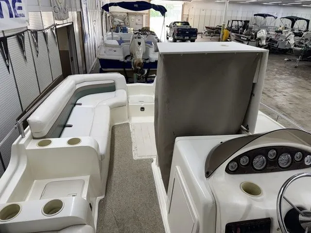 Slide: The Image of Sylvan 2030 Deck Boat 2002 - 8