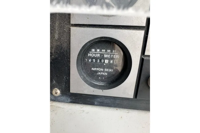 Slide: The Image of Hour meter reading 4530 hours on Outbound 44, 2000 model, Nippon Seiki Japan. - 69